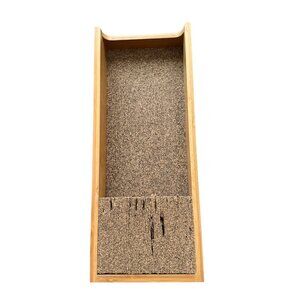 Bamboo Knife Block With Non-Slip Base